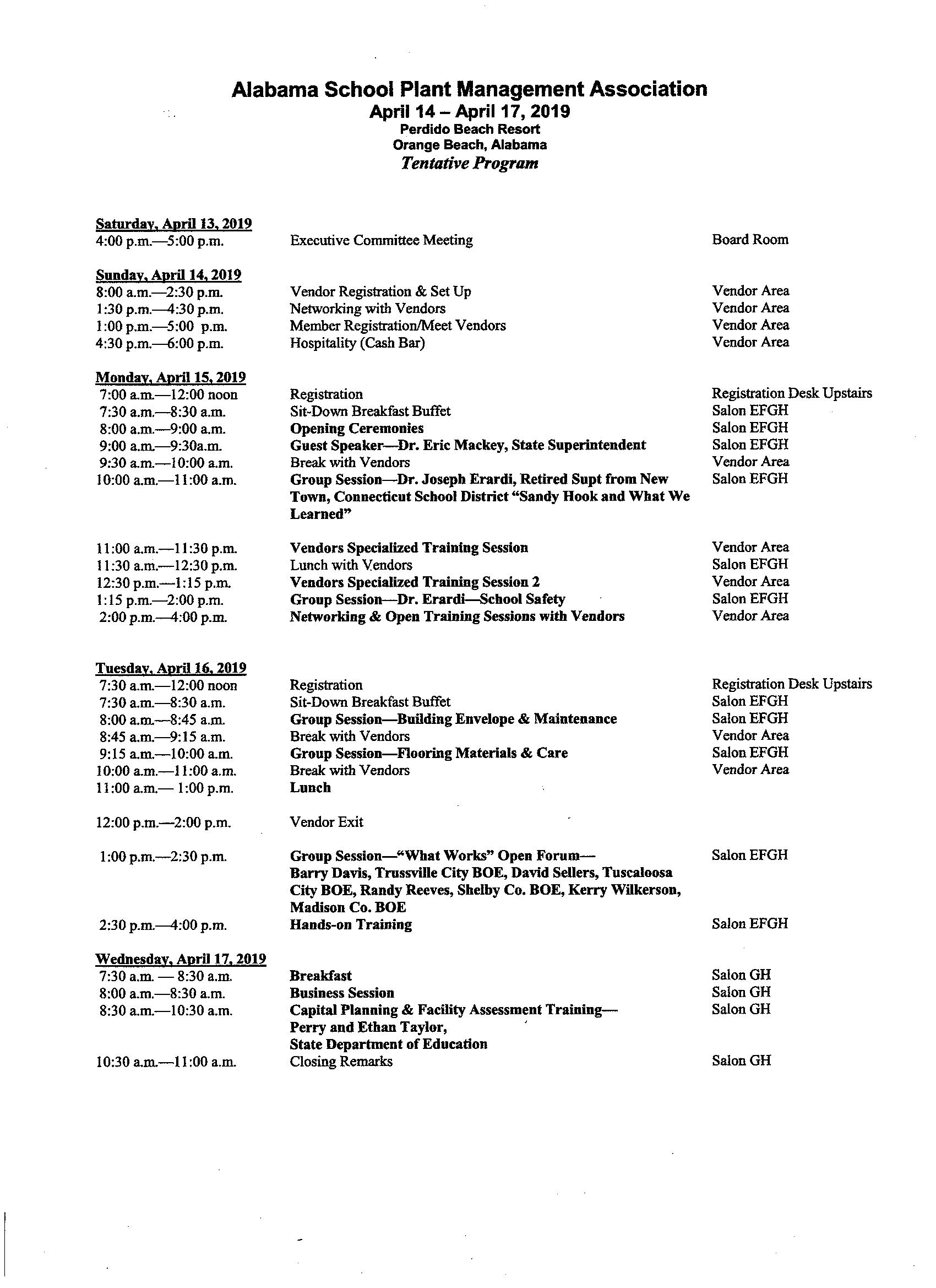 ASPMA2019Program ASPMA 2019 Program